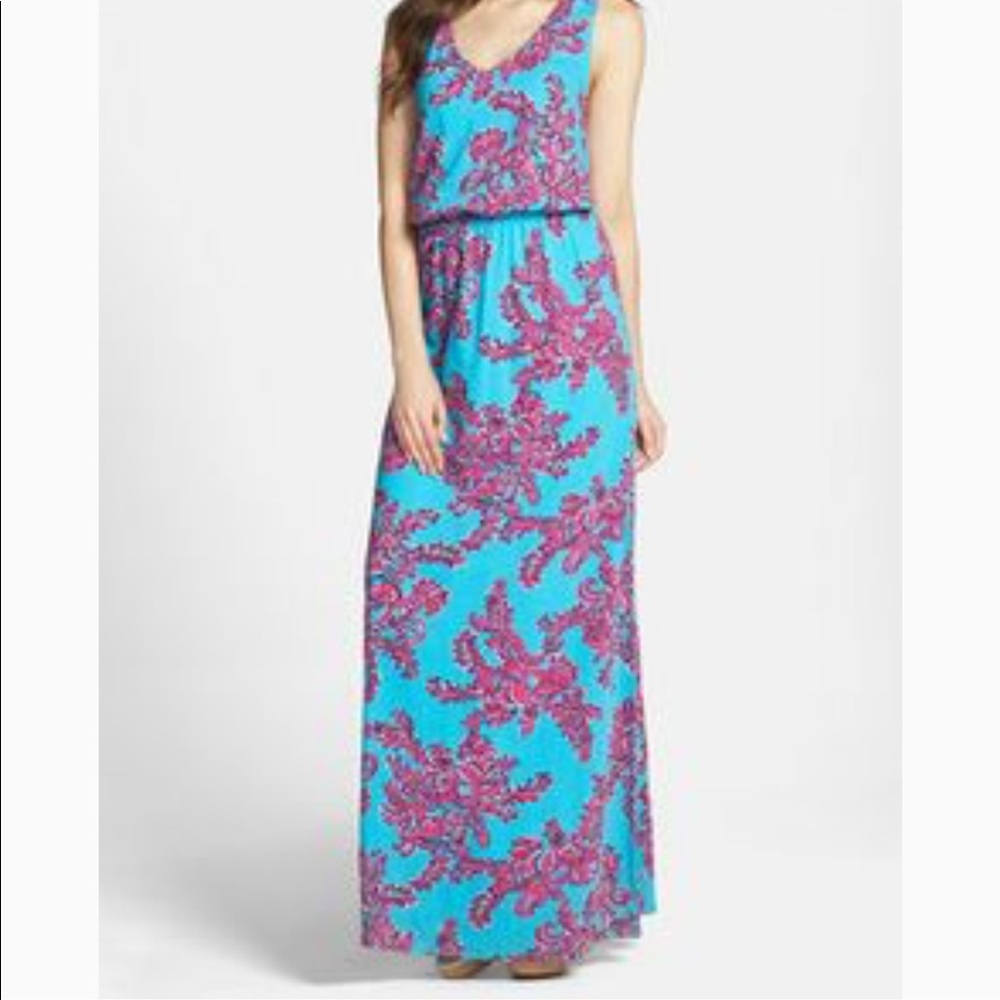 Lilly Pulitzer Mills Razorback maxi dress